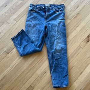 Everlane - The High Rise Straight Jean - Ankle Length - Washed Blue